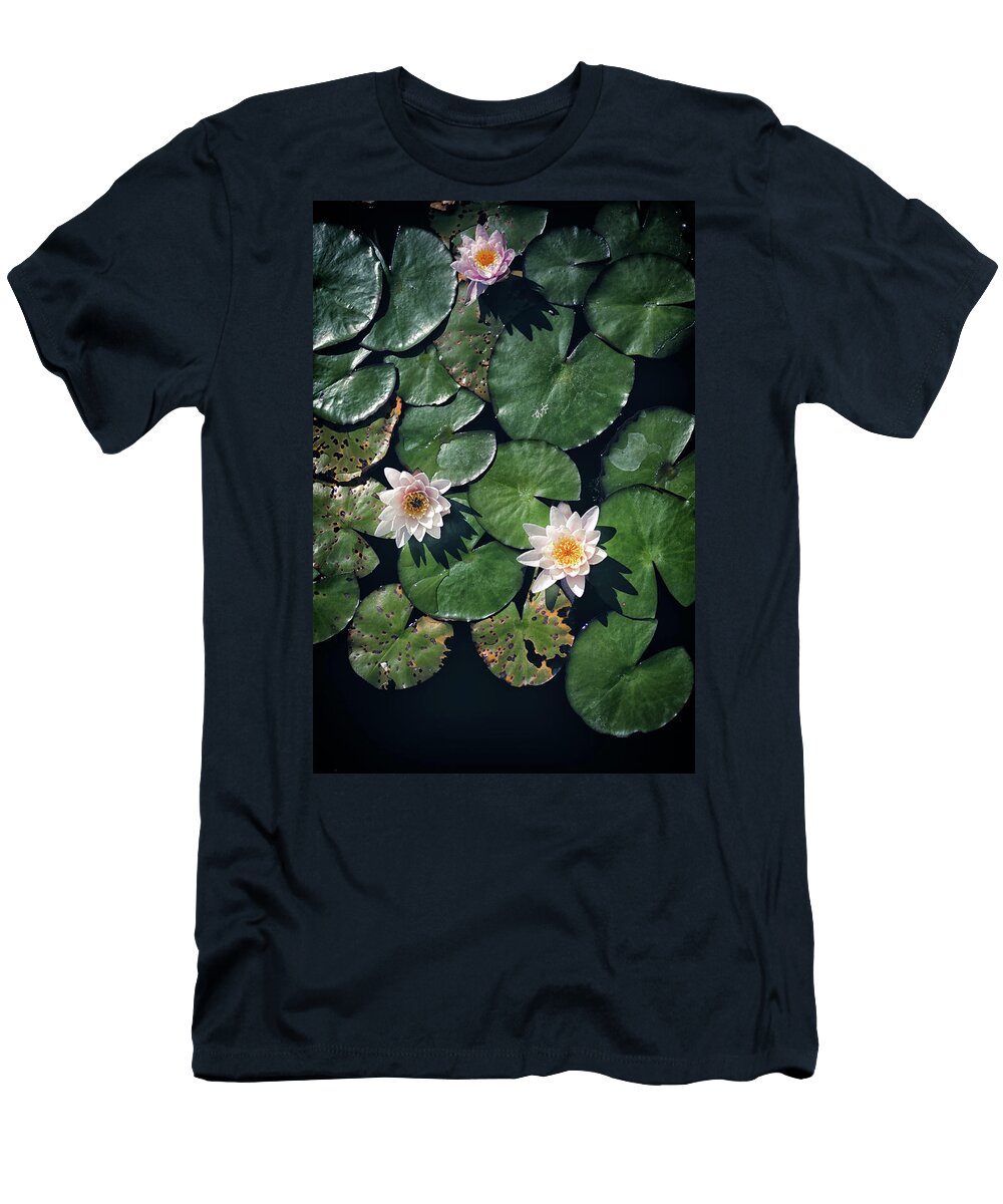 California T-Shirt featuring the photograph Water Triad by Jason Roberts