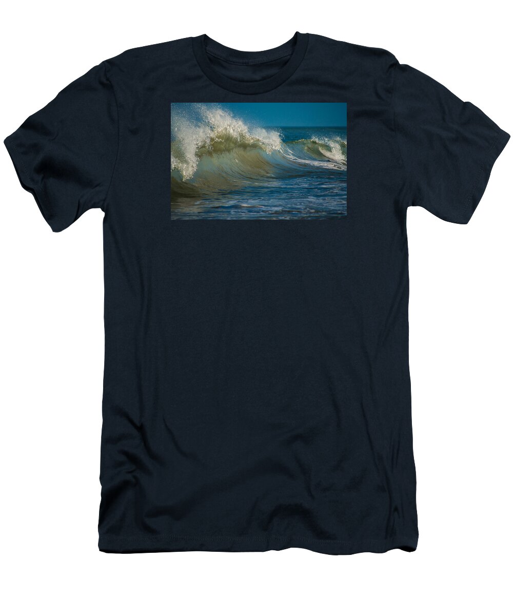 Wave T-Shirt featuring the photograph Wave by Stephen Holst