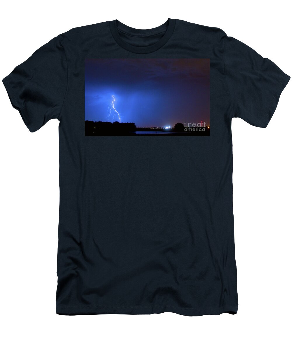 Weld County T-Shirt featuring the photograph Weld County Looking East from County Line CO by James BO Insogna