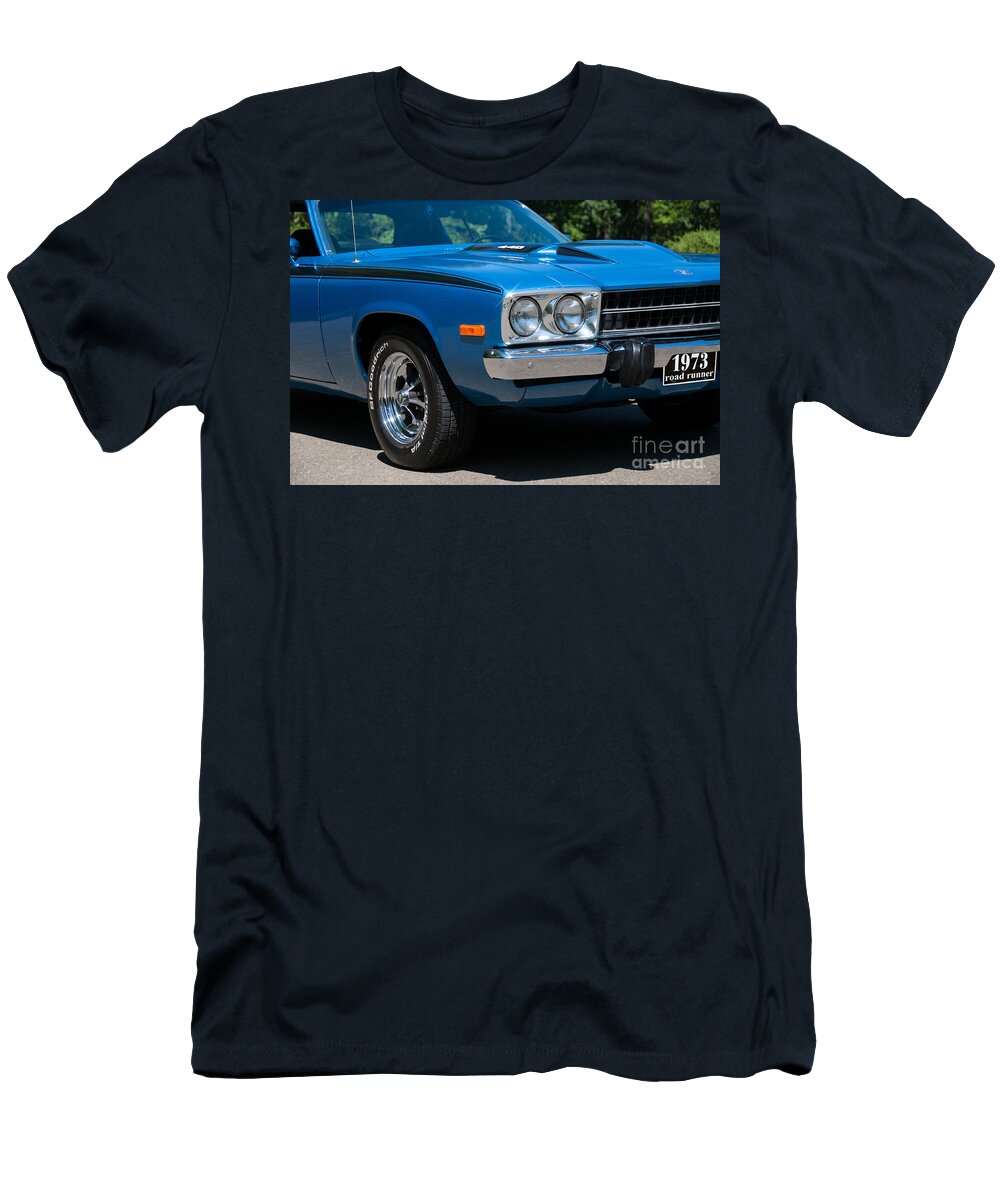 1973 Roadrunner T-Shirt featuring the photograph 1973 Roadrunner 440 by Anthony Sacco