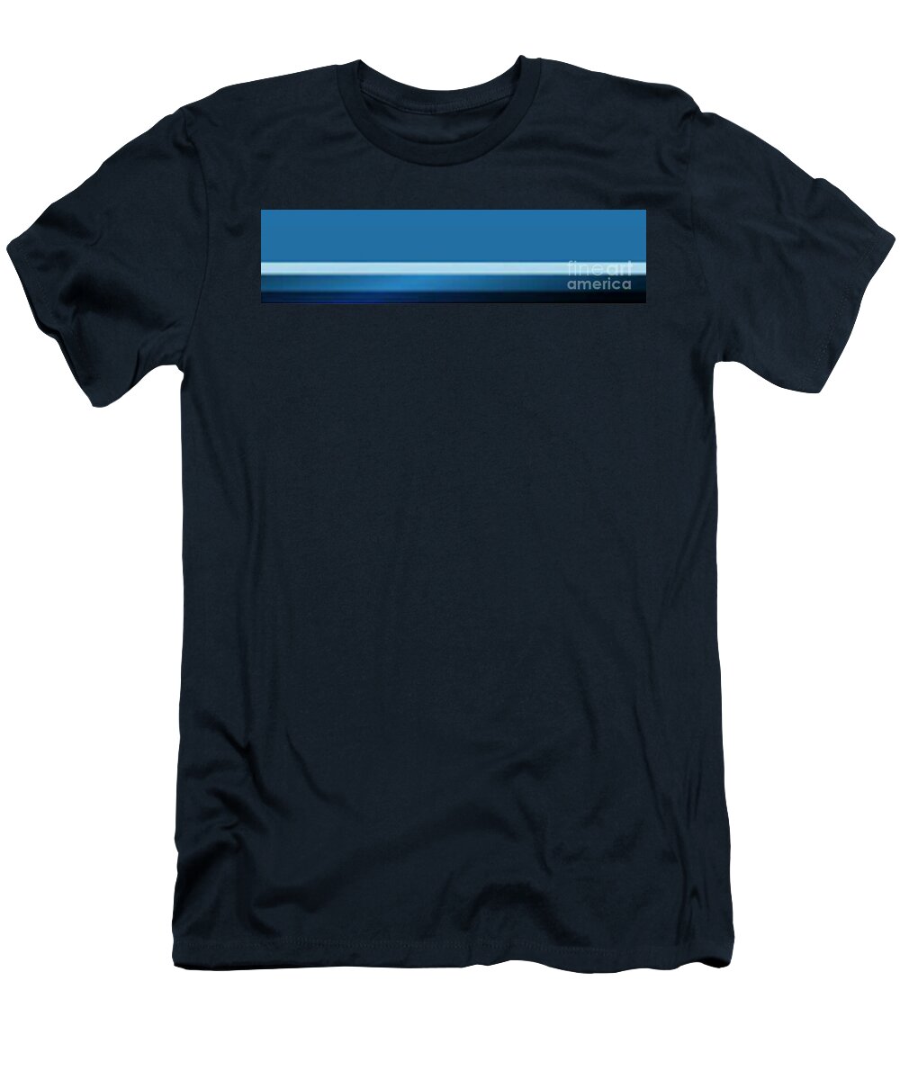 Oil T-Shirt featuring the photograph Blue Plank by Matteo TOTARO