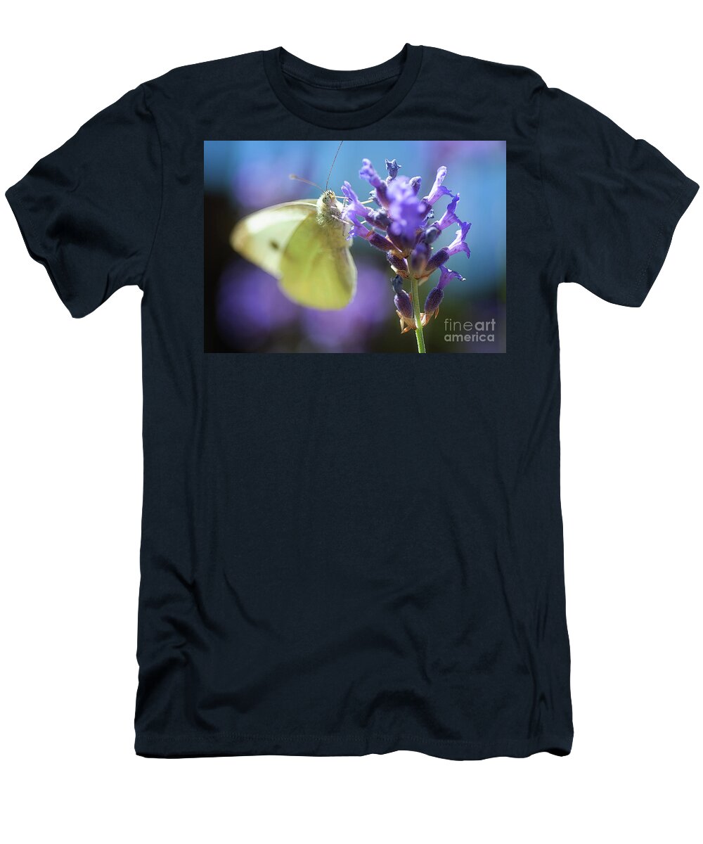 Macro T-Shirt featuring the photograph Butterfly by Mariusz Talarek