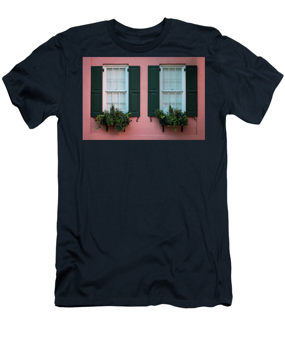Planter T-Shirt featuring the photograph House Eyes by Susie Weaver