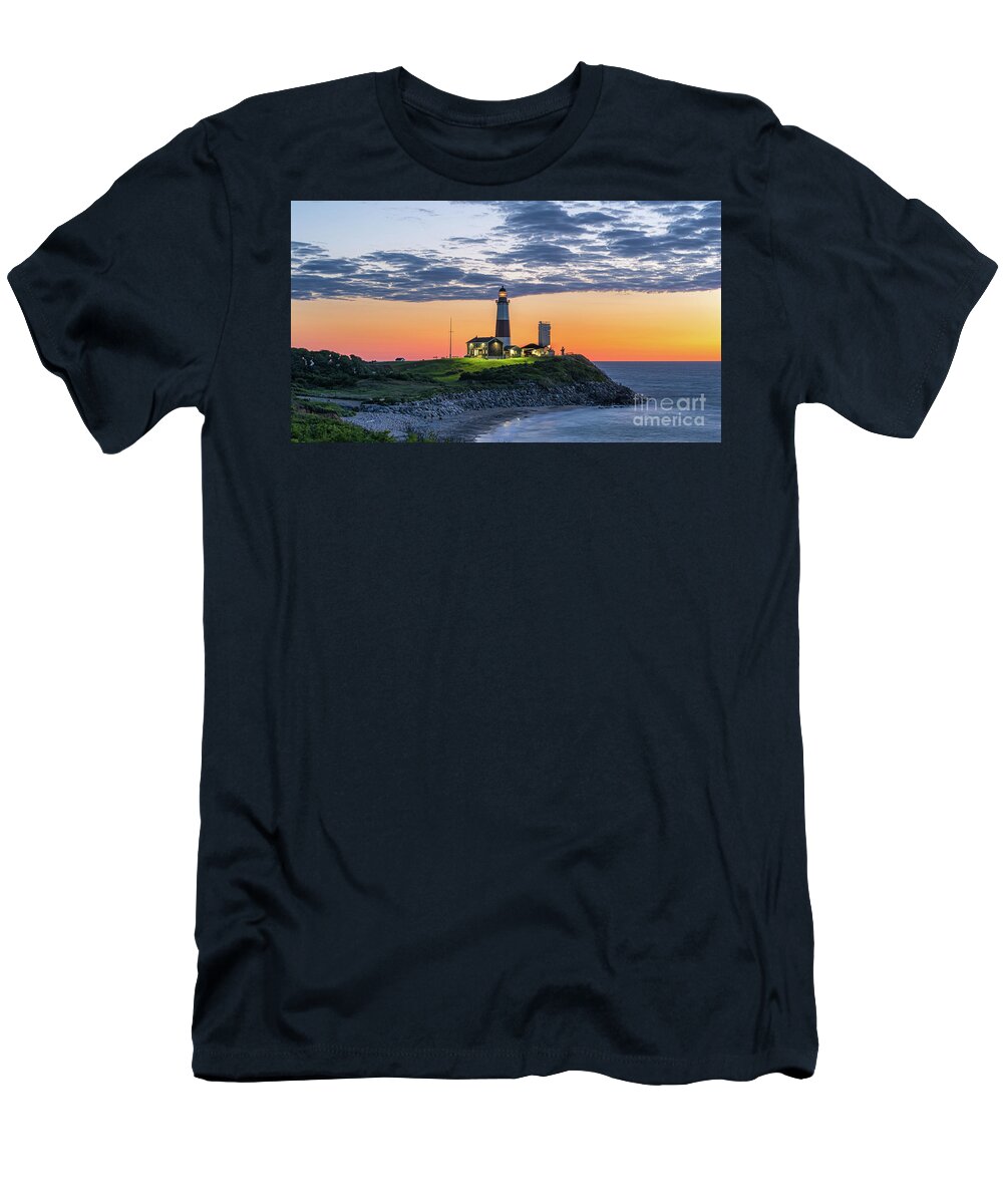 Montauk T-Shirt featuring the photograph Magnificent Montauk by Sean Mills