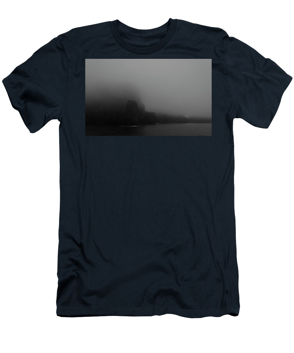 Dark T-Shirt featuring the photograph Near the End of the World by Alex Lapidus