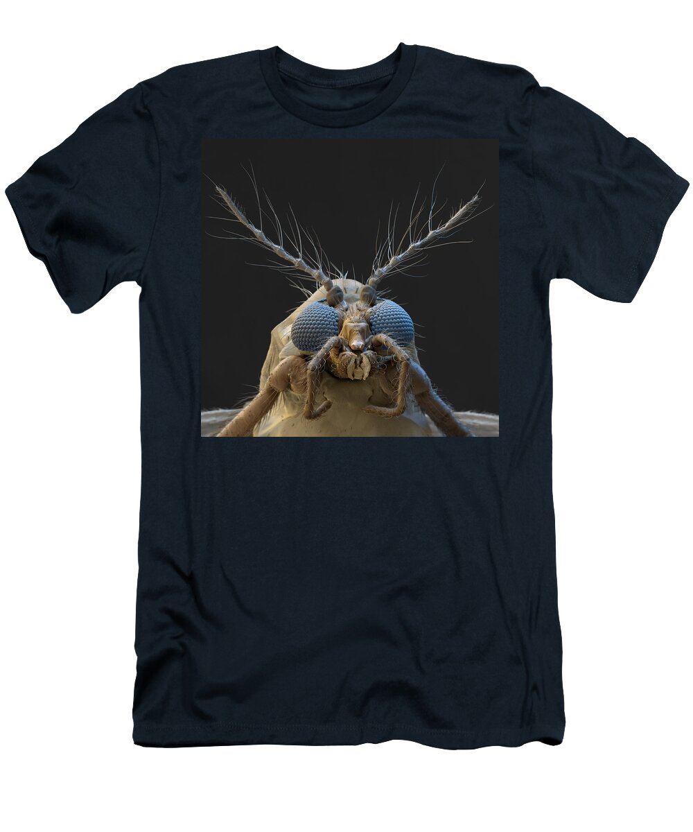 Animal T-Shirt featuring the photograph Nonbiting Midge, Chironomidae Sp., Sem by Meckes/ottawa