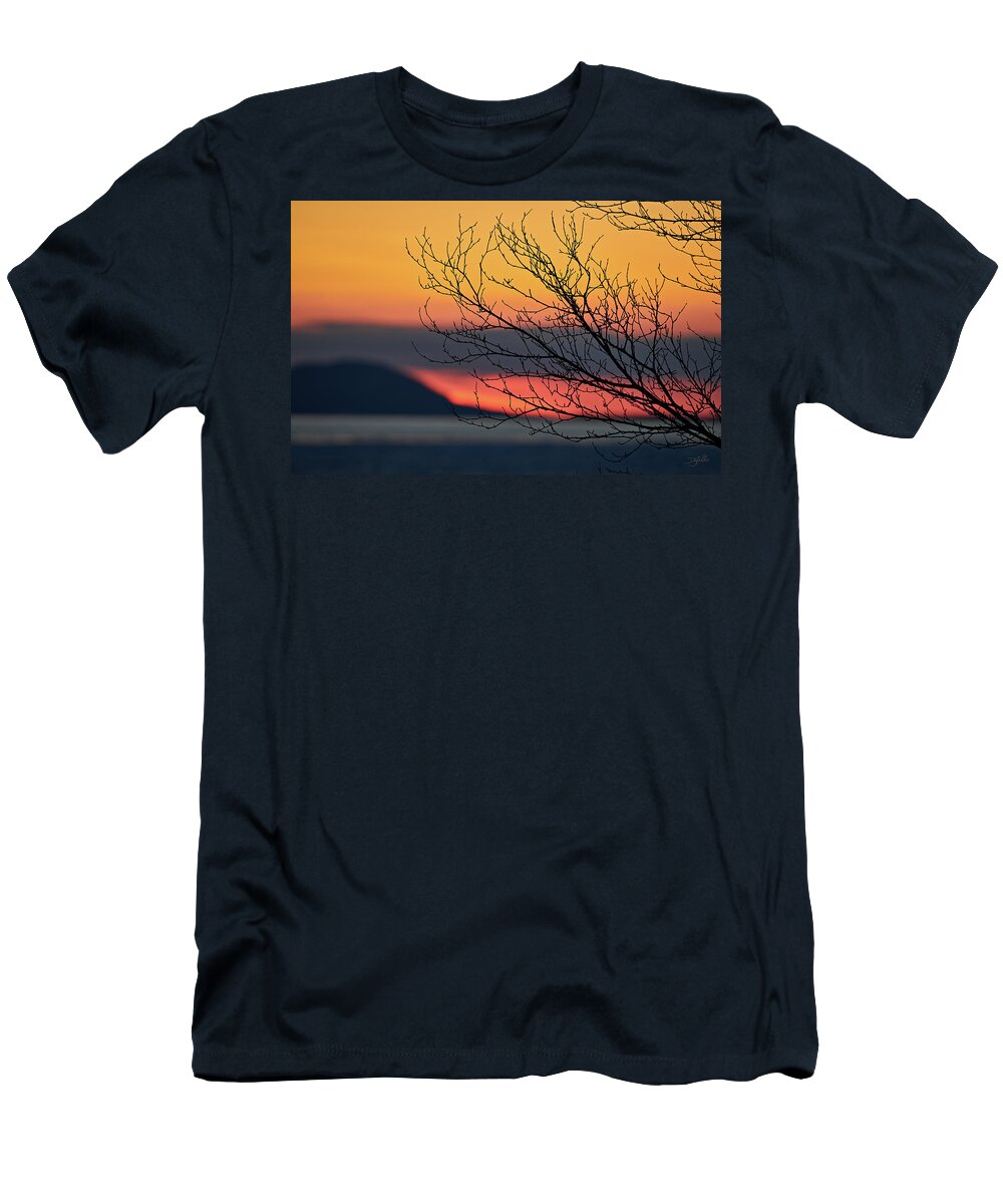 Lake Superior T-Shirt featuring the photograph Reach for the Sky by Doug Gibbons