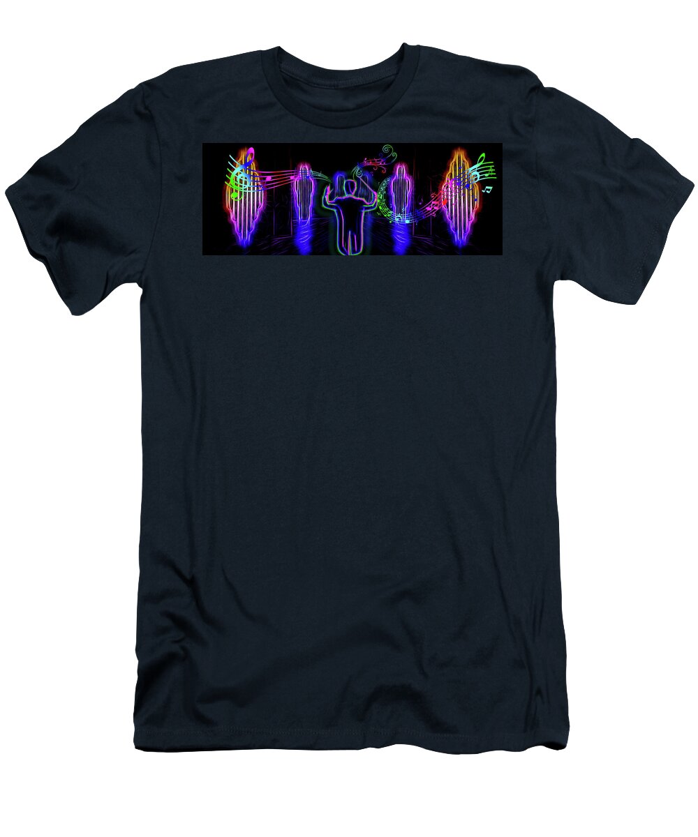 Photography T-Shirt featuring the photograph The Color of Sound by Paul Wear