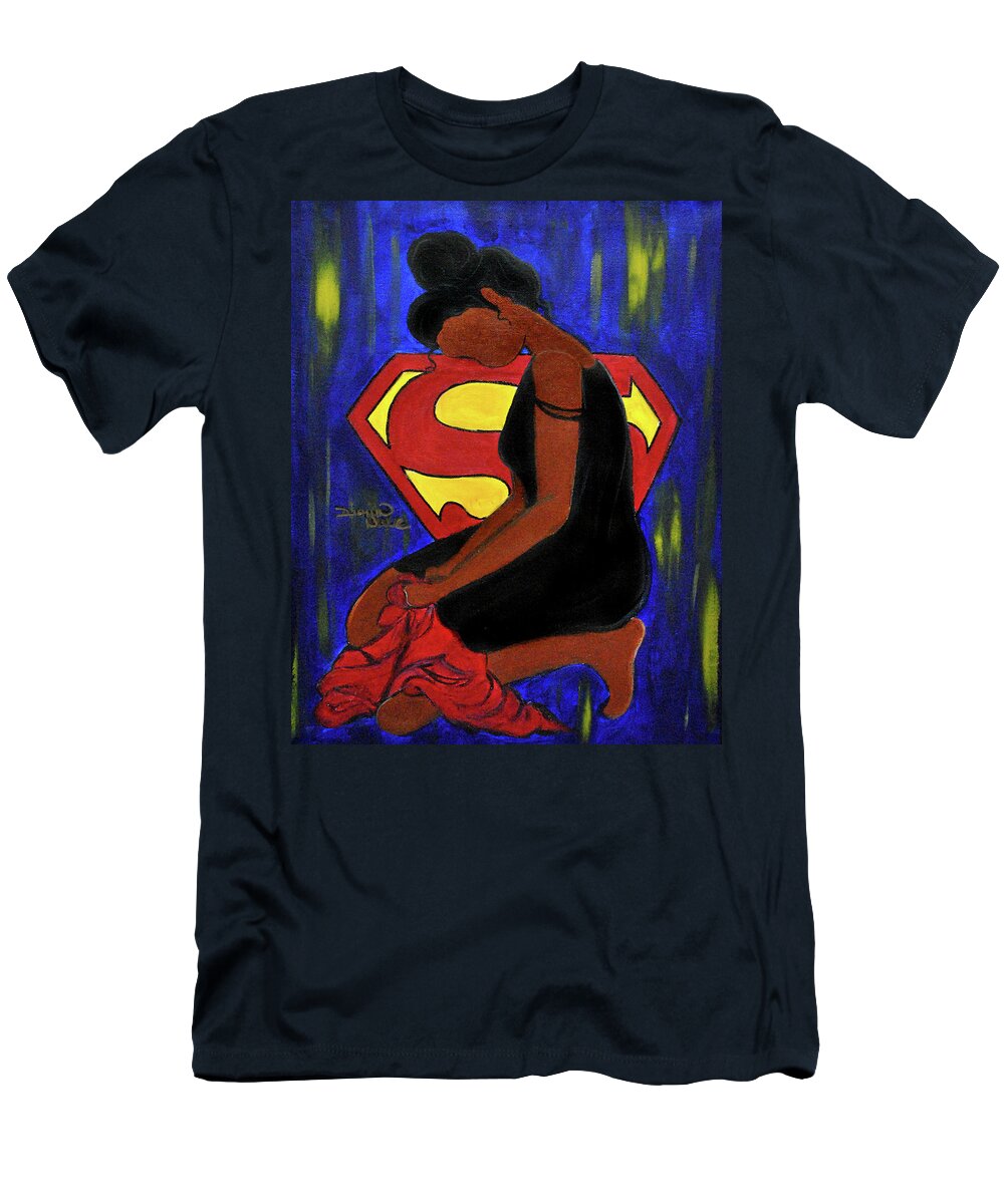 Superwoman T-Shirt featuring the photograph This is STRENGTH by Diamin Nicole