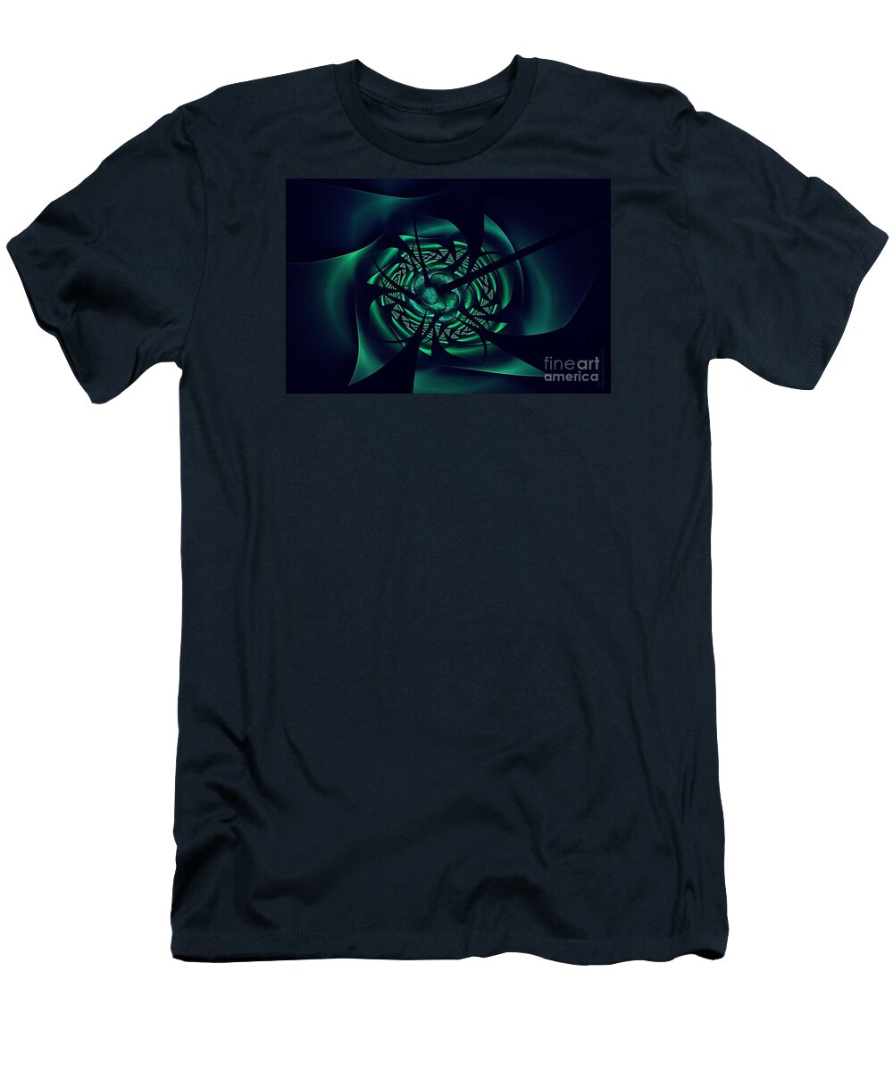 Illness T-Shirt featuring the digital art Waterborne Vector by Doug Morgan