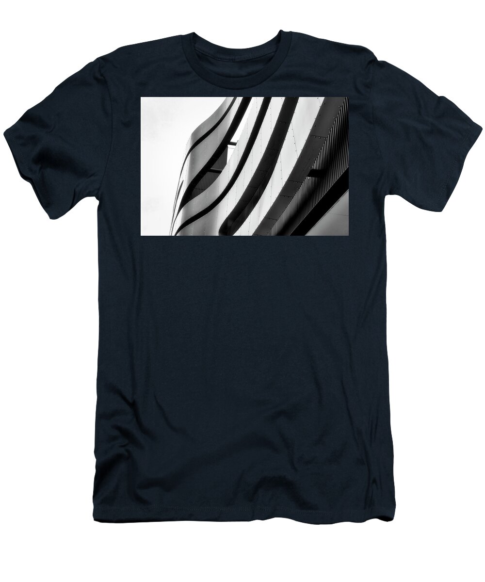 Architecture T-Shirt featuring the photograph Architectural Flow 02 #1 by Mark David Gerson