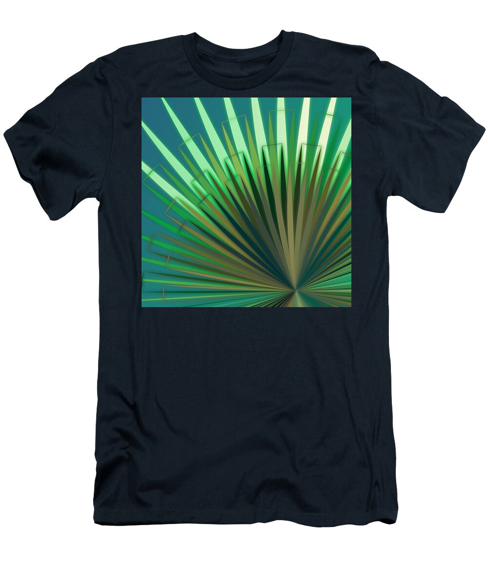 Abstract T-Shirt featuring the digital art Pattern 41 by Marko Sabotin