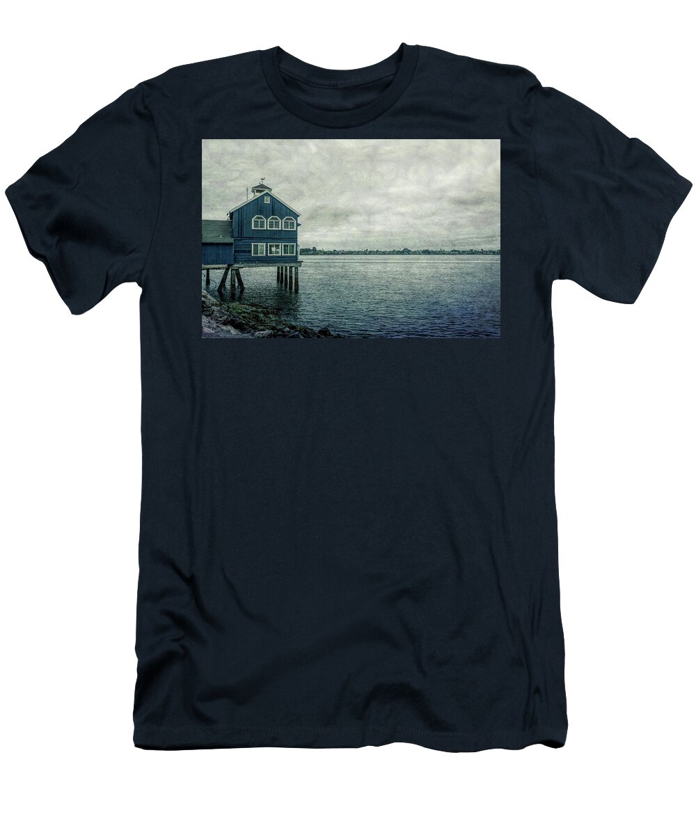 San Diego T-Shirt featuring the photograph Seaport Village SS #1 by Alison Frank