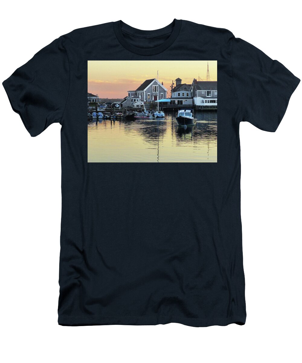 Woods Hole T-Shirt featuring the photograph Woods Hole #1 by Carl Sheffer