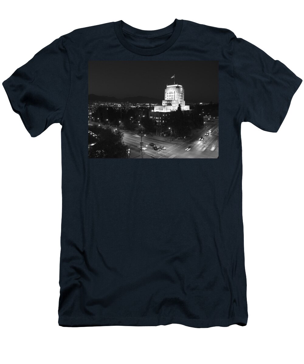  T-Shirt featuring the photograph 12th and Cambie #2 by Mark Alan Perry