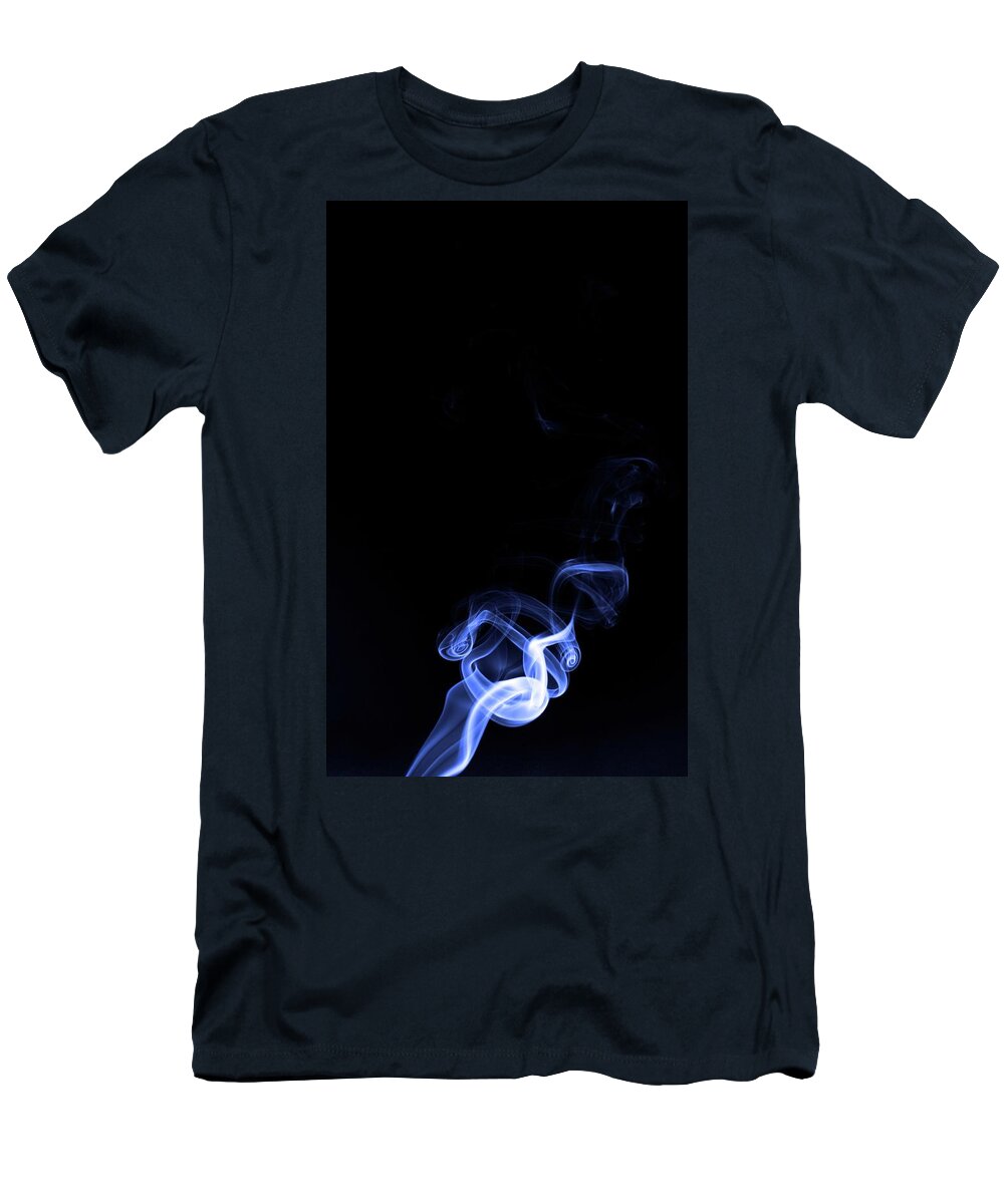 Smoke T-Shirt featuring the photograph Beauty in smoke #9 by Martin Smith