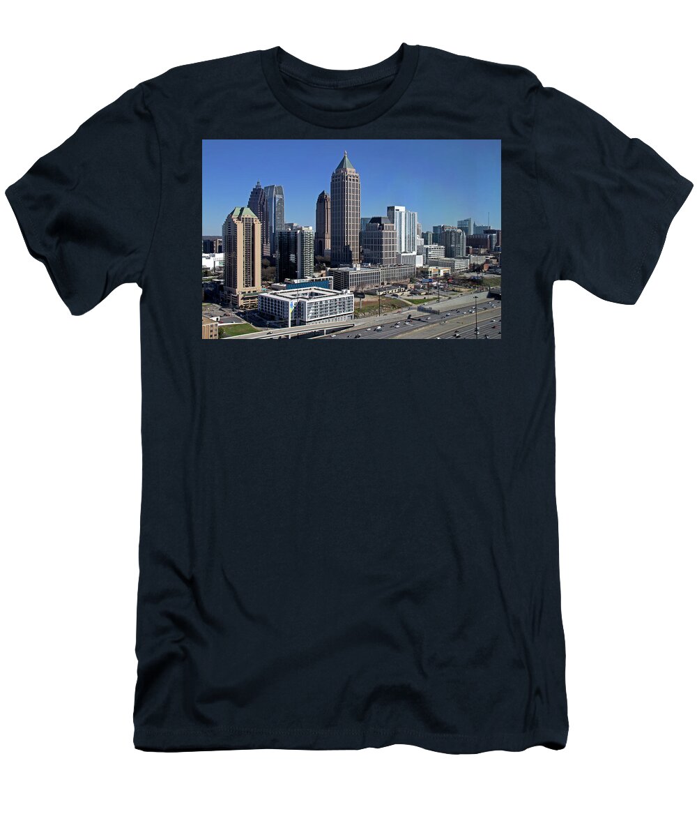 Atlanta T-Shirt featuring the photograph Atlanta, Ga. Midtown by Richard Krebs