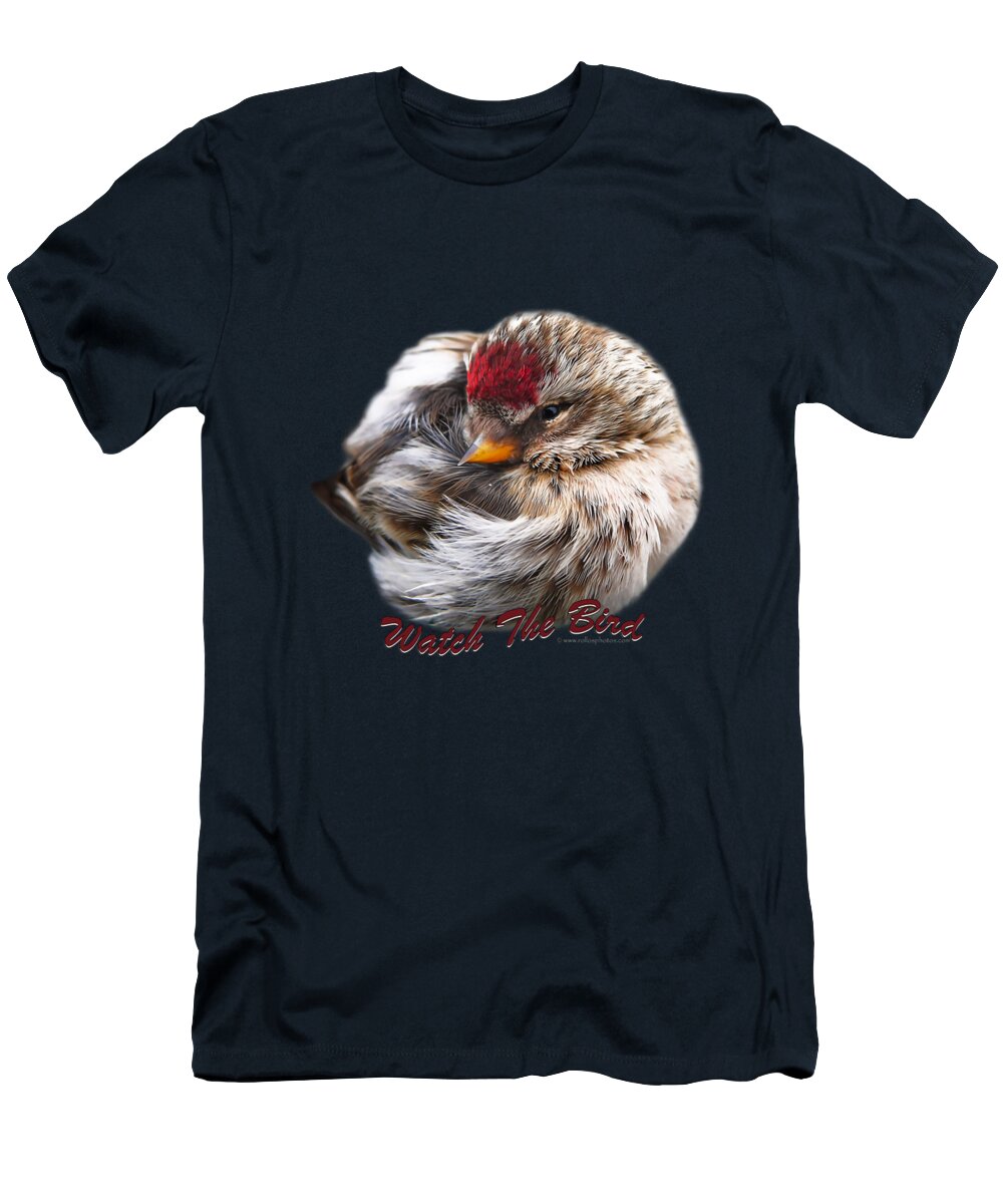 Bird T-Shirt featuring the photograph Ball of Feathers by Christina Rollo