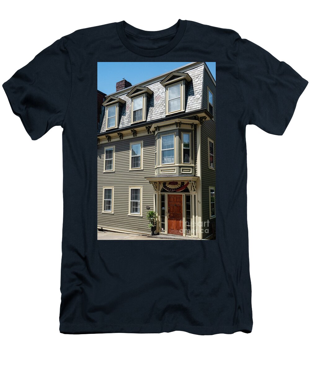 Boston T-Shirt featuring the photograph Boston Townhouse by Bob Phillips
