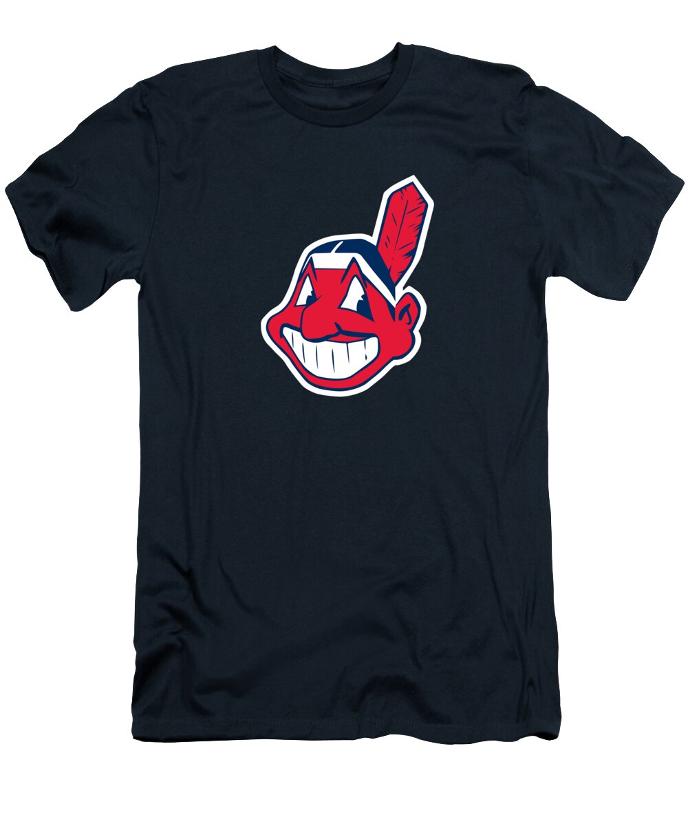 Chief Wahoo Cleveland Indians T-Shirt by Salinas Tanya D - Pixels