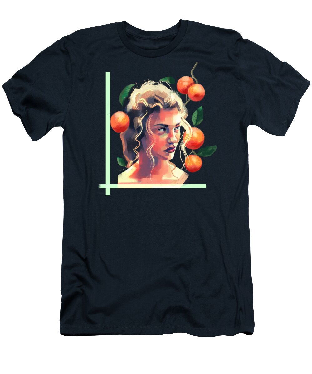 Clementine T-Shirt by Rebecca Sampson - Pixels