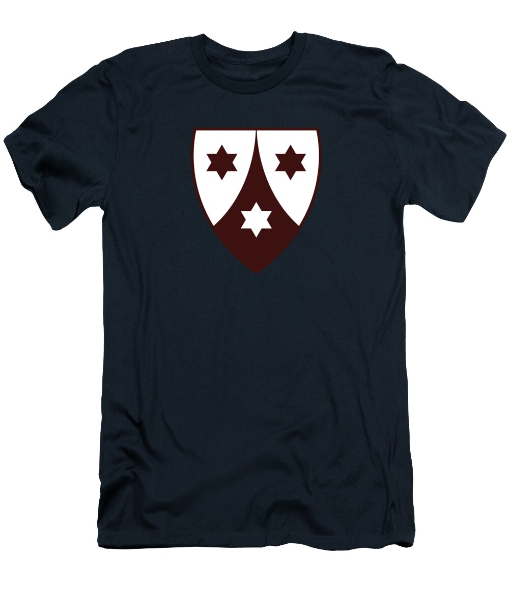 Carmelite T-Shirt featuring the digital art Coat of Arms of the Carmelites by Beltschazar