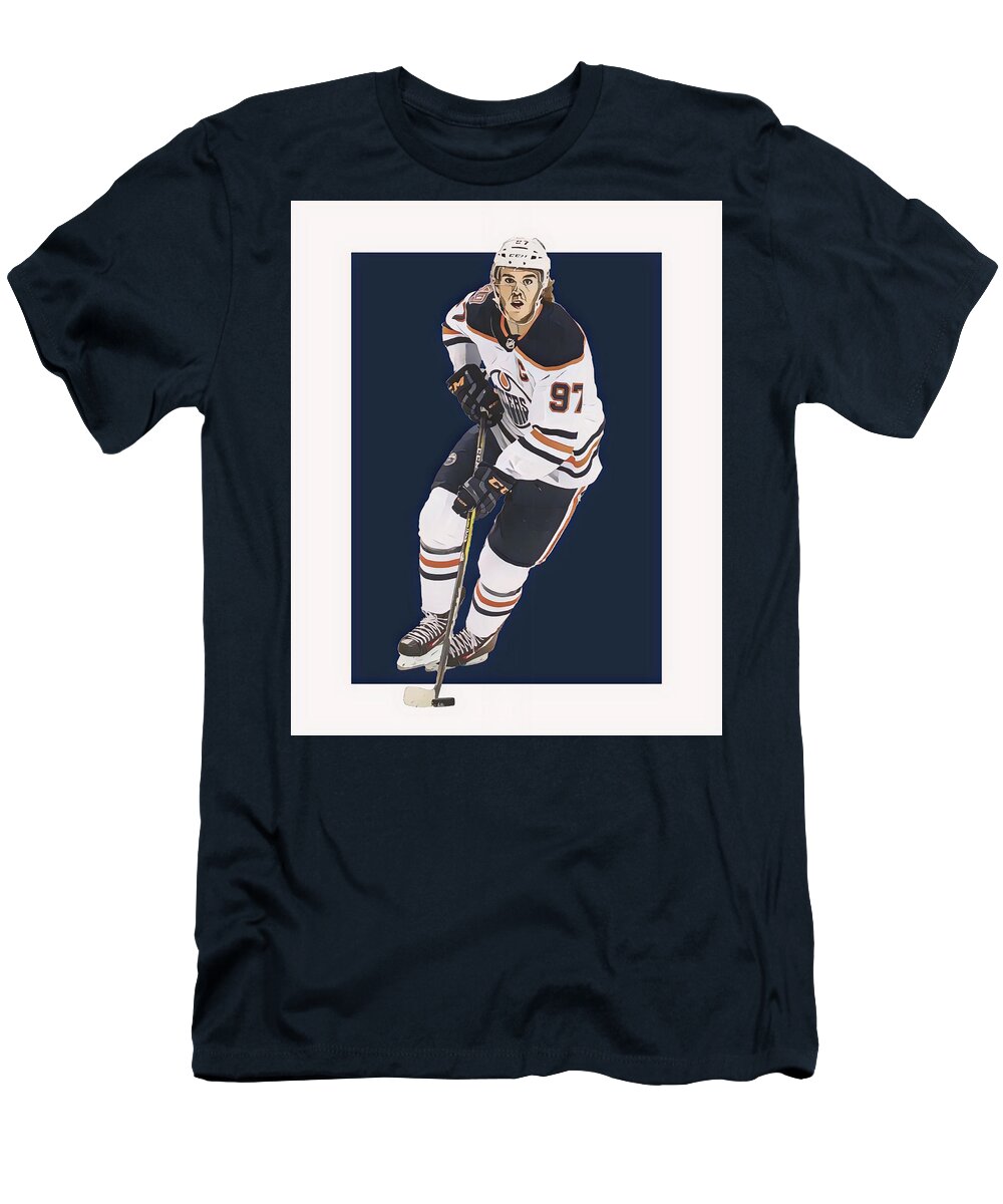 Edmonton Oilers Kids T-Shirt by Joe Hamilton - Pixels