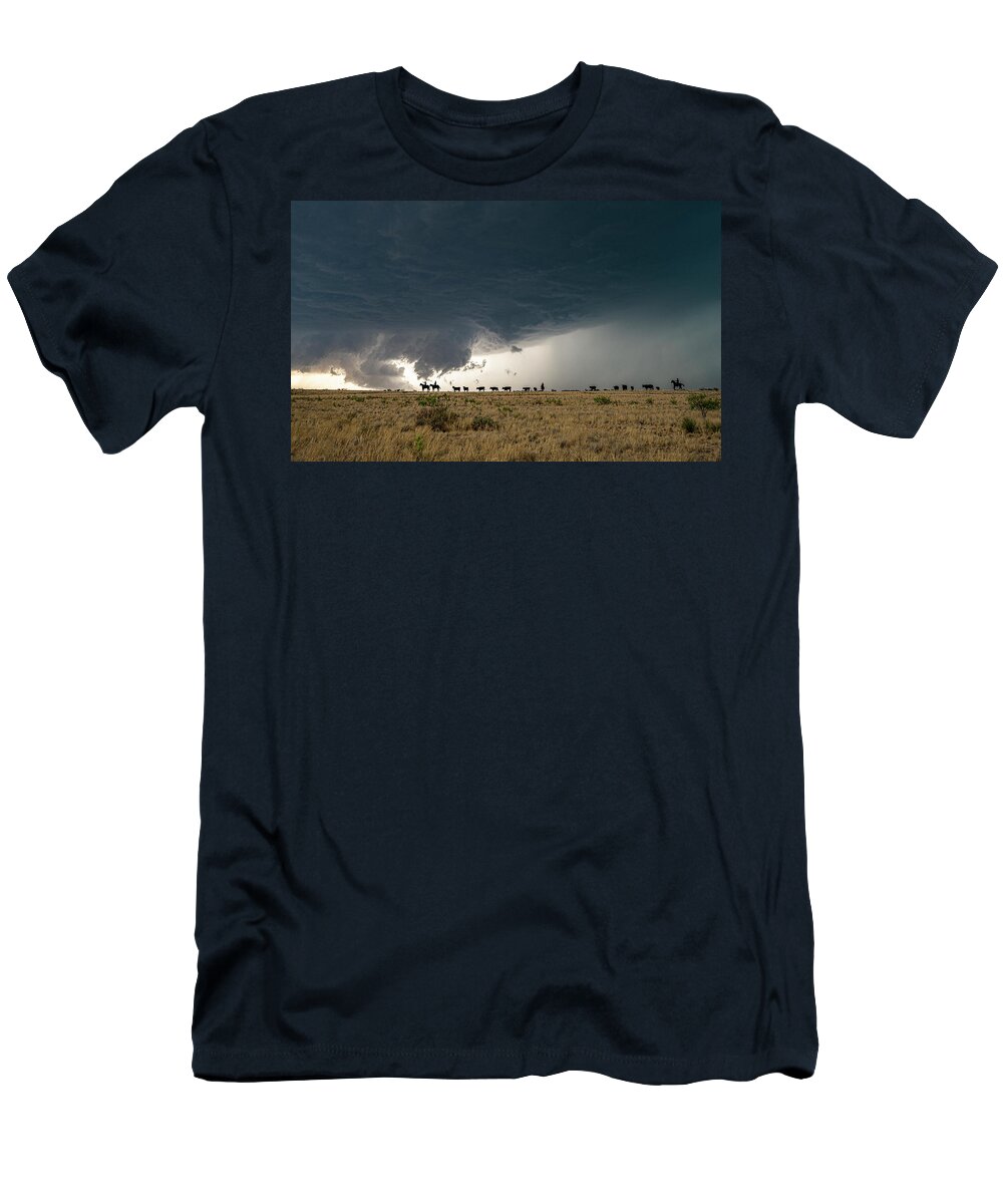 Cowboys T-Shirt featuring the photograph Explorers by Marcus Hustedde