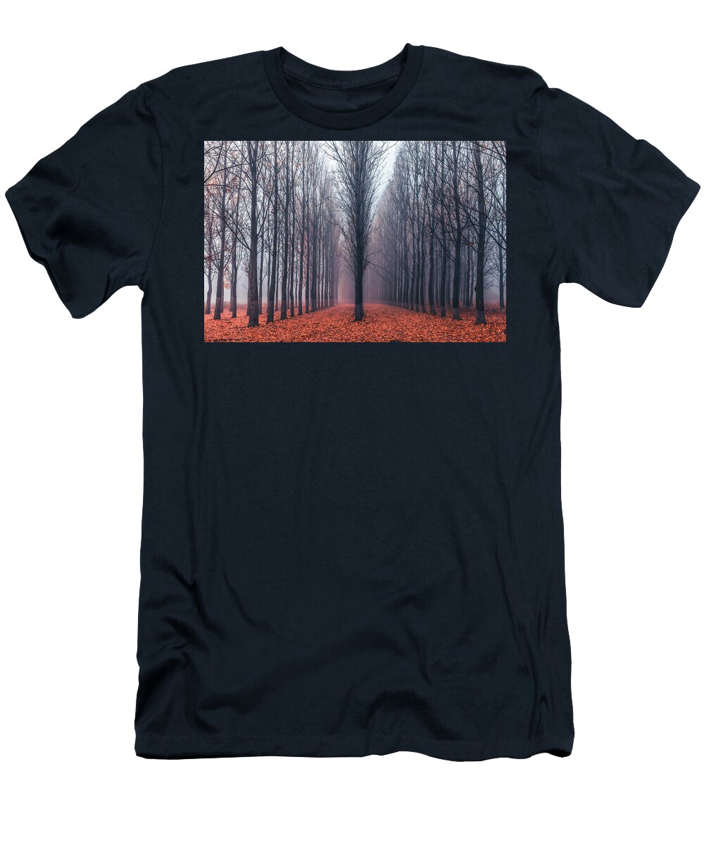 Anevsko Kale T-Shirt featuring the photograph First In the Line by Evgeni Dinev