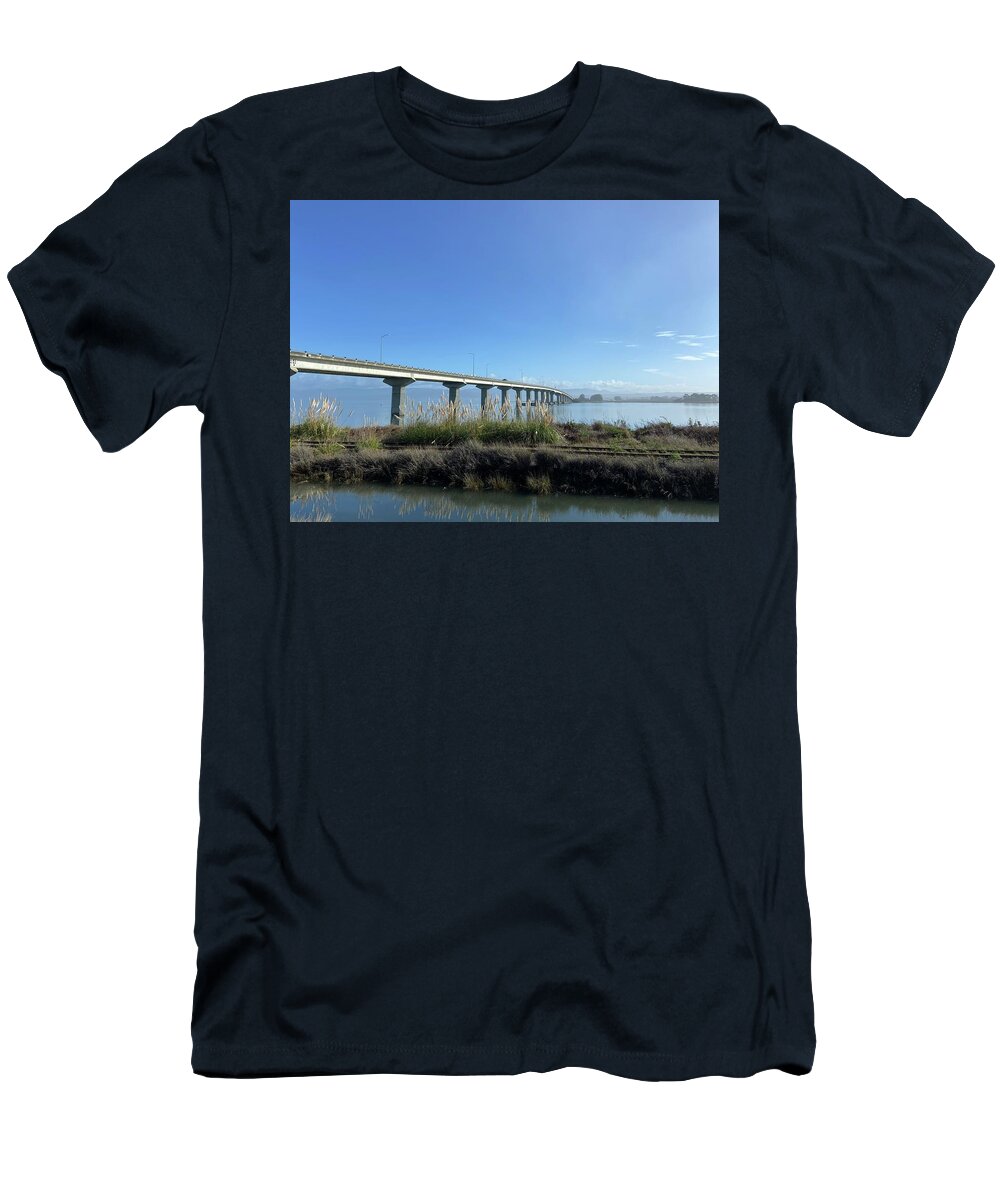 Humboldt Bay Bridge T-Shirt featuring the photograph Humboldt Bay Bridge by Daniele Smith