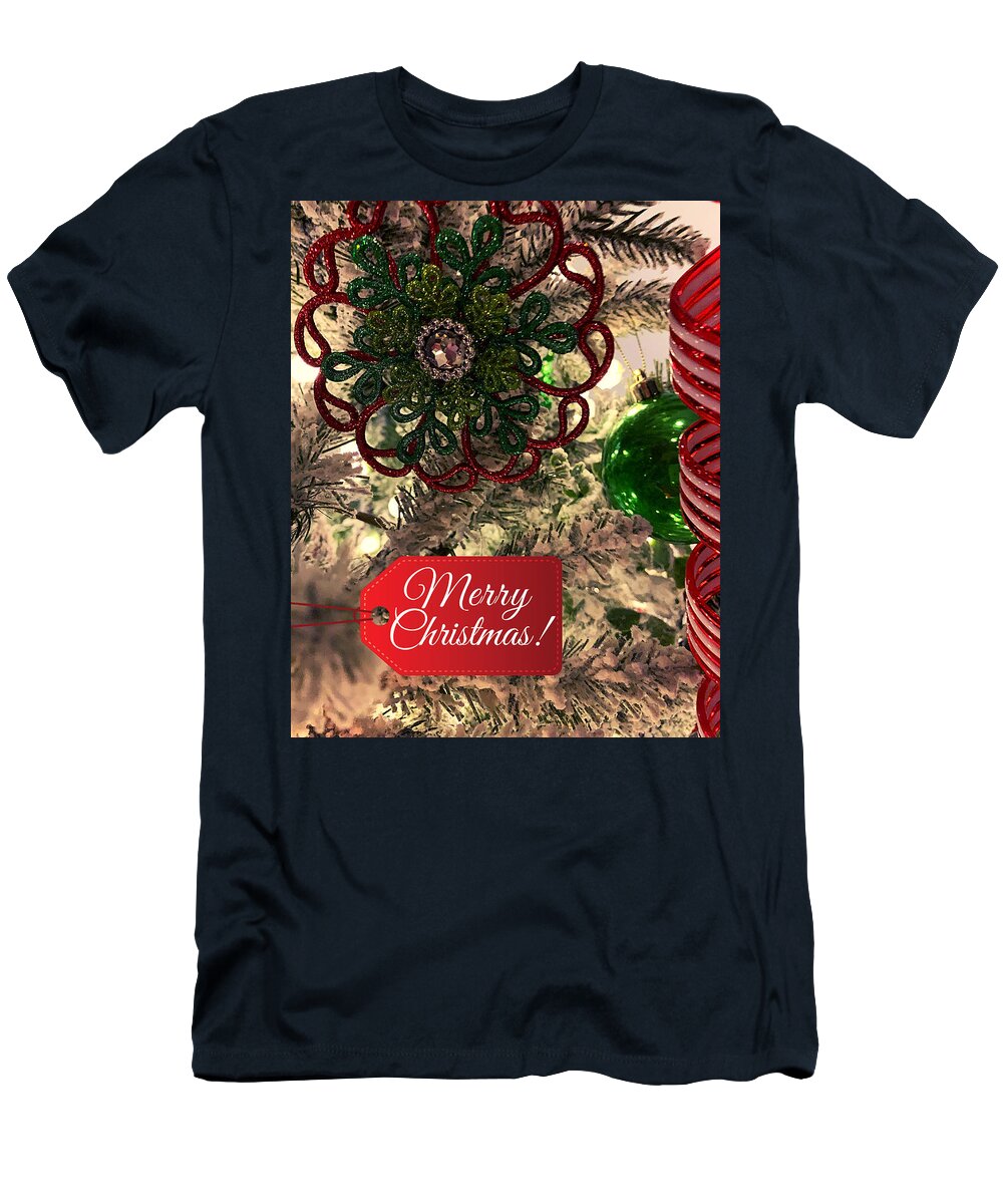 Merry Christmas T-Shirt featuring the photograph Merry Christmas by Lee Darnell