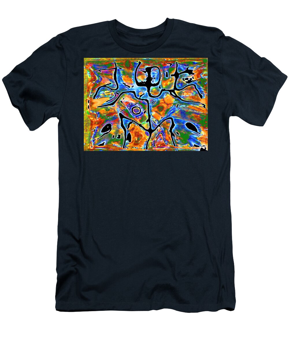 Mystic T-Shirt featuring the digital art Mystical Arcane Symbology by T Oliver