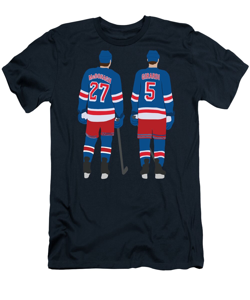 New York Rangers Shirt Adult Large Blue White Red Stanley Cup NHL Hockey  Mens