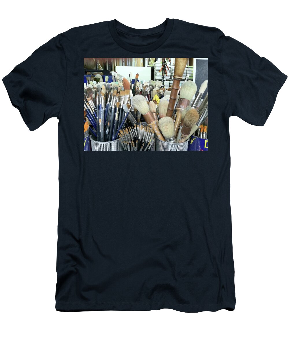Paintbrush Symphony T-Shirt featuring the photograph Paintbrush Symphony by Ann Murphy