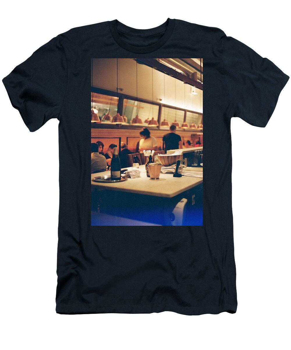 Night T-Shirt featuring the photograph Some memories from that night by Barthelemy de Mazenod