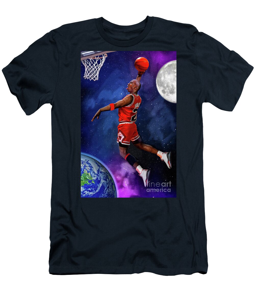 Michael Jordan Shirt Space Jam Shirt Chicago Bulls Shirt 