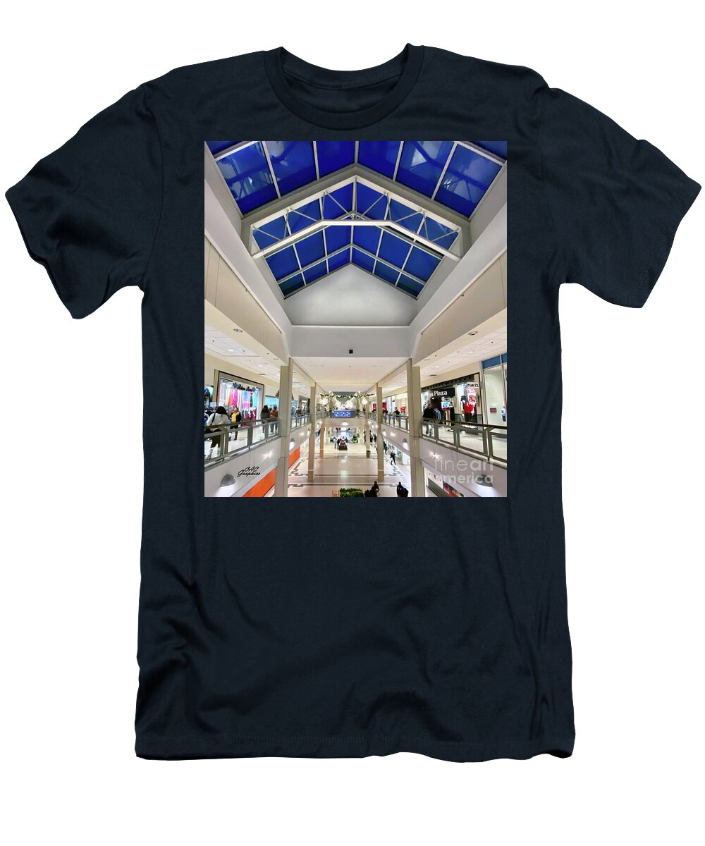 Architecture T-Shirt featuring the photograph Sunrise Center by CAC Graphics