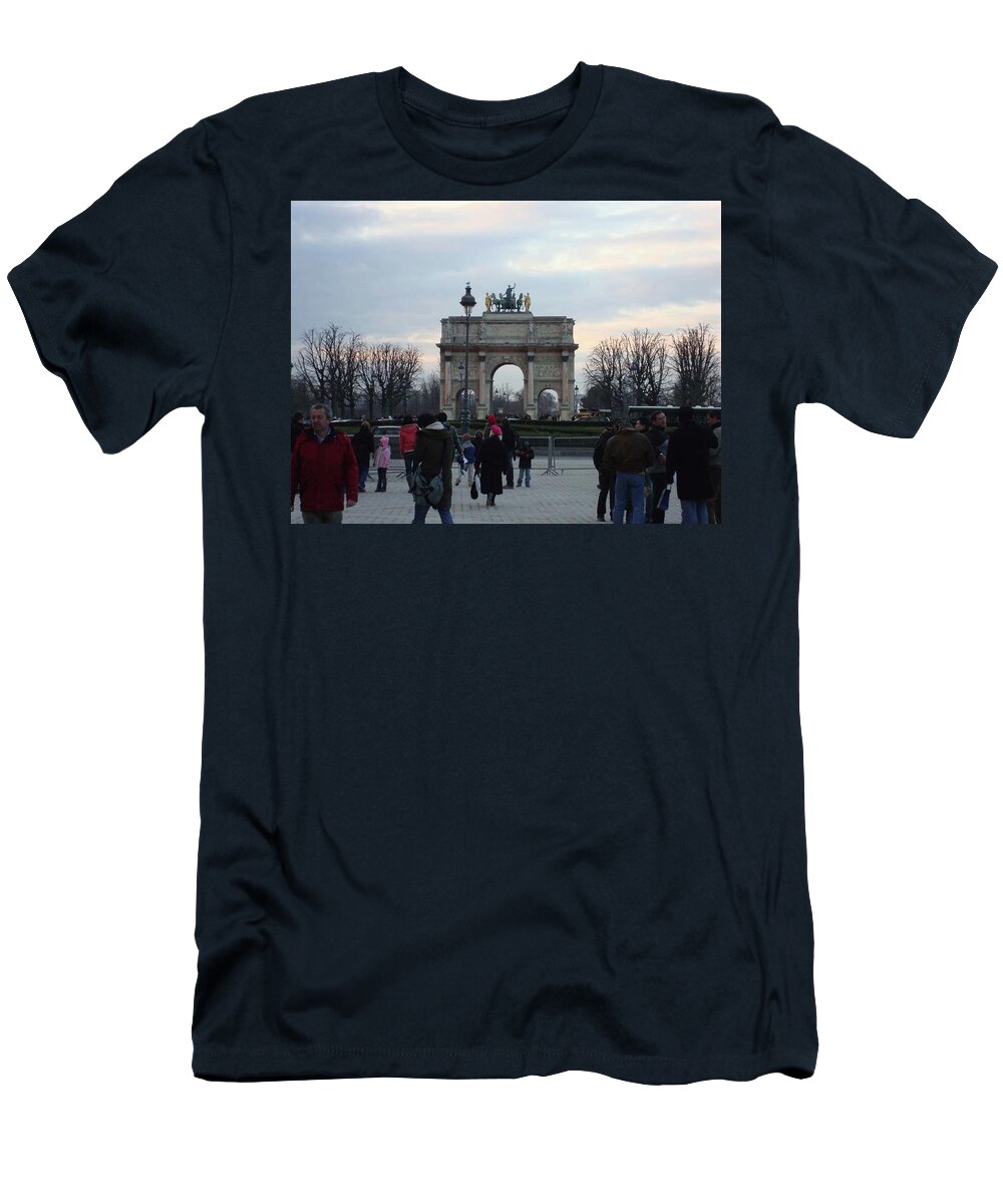 Arch T-Shirt featuring the photograph The Arch in Paris by Roxy Rich