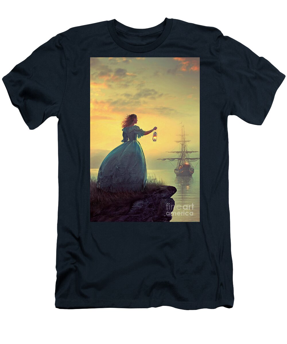 Historical T-Shirt featuring the photograph The Beautiful Smuggler by Lee Avison
