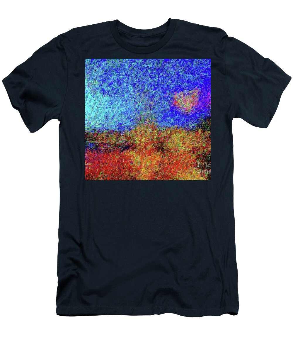Impressionism T-Shirt featuring the mixed media The Liberation of Vincent Van Gogh's Left Ear by Aberjhani