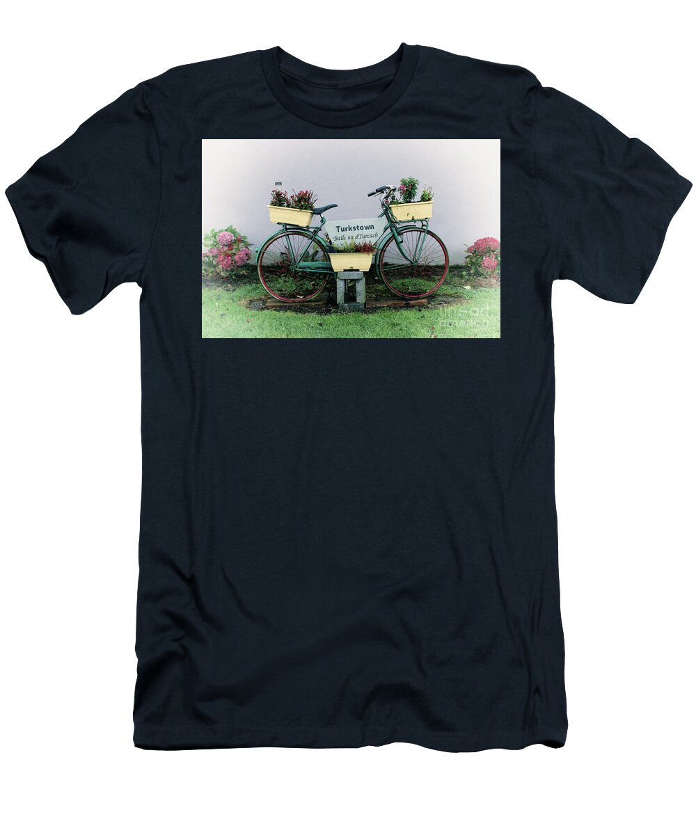 Bike T-Shirt featuring the photograph The old Turkstown bicycle by Joe Cashin
