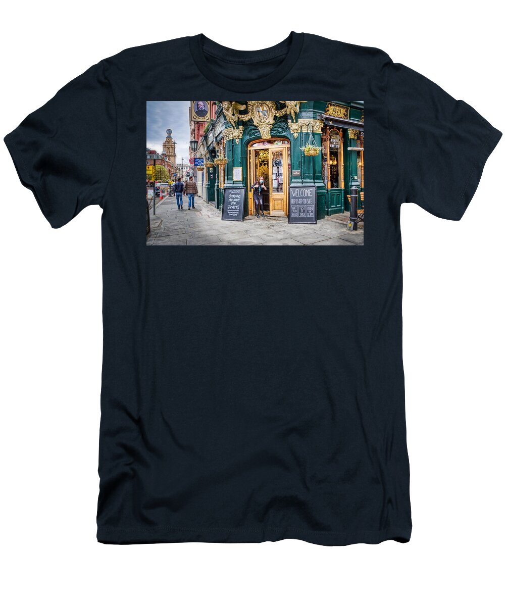The Salisbury Pub T-Shirt featuring the photograph The Salisbury Pub by Raymond Hill