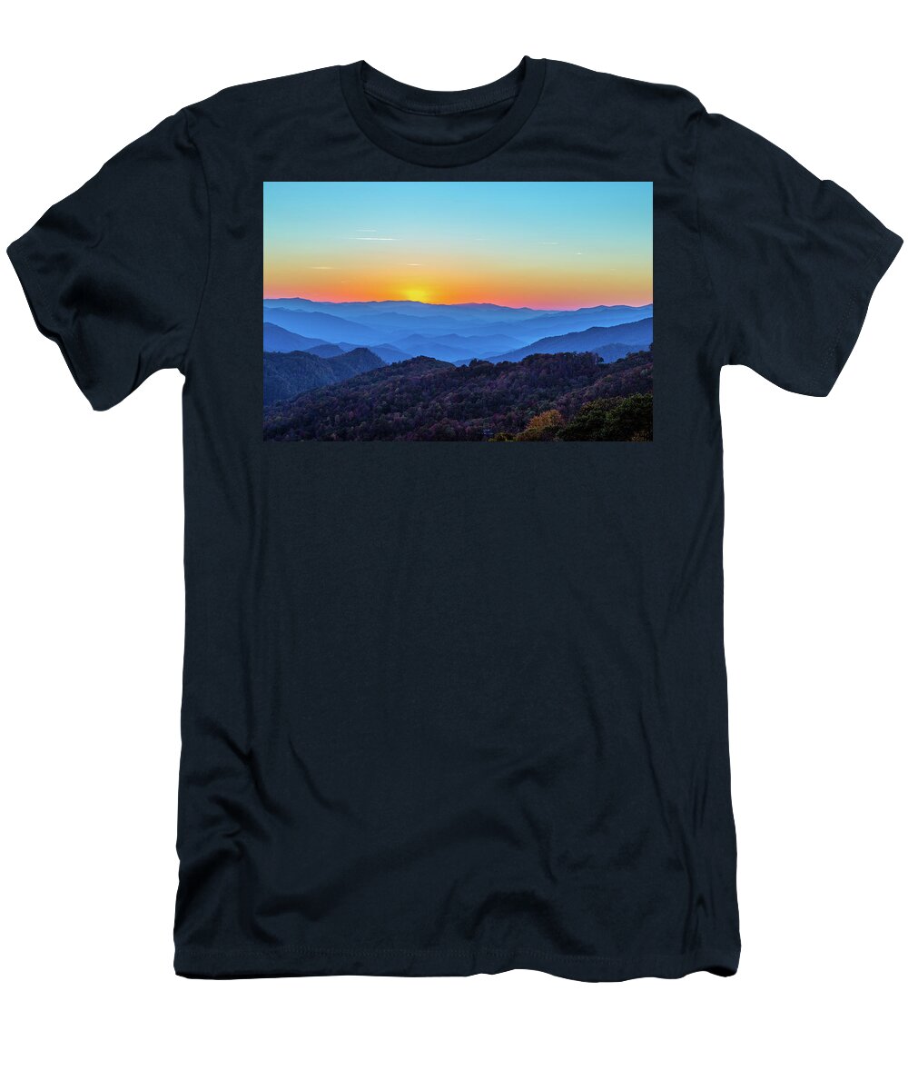 2020 T-Shirt featuring the photograph Thunder Struck Ridge Overlook by Charles Hite