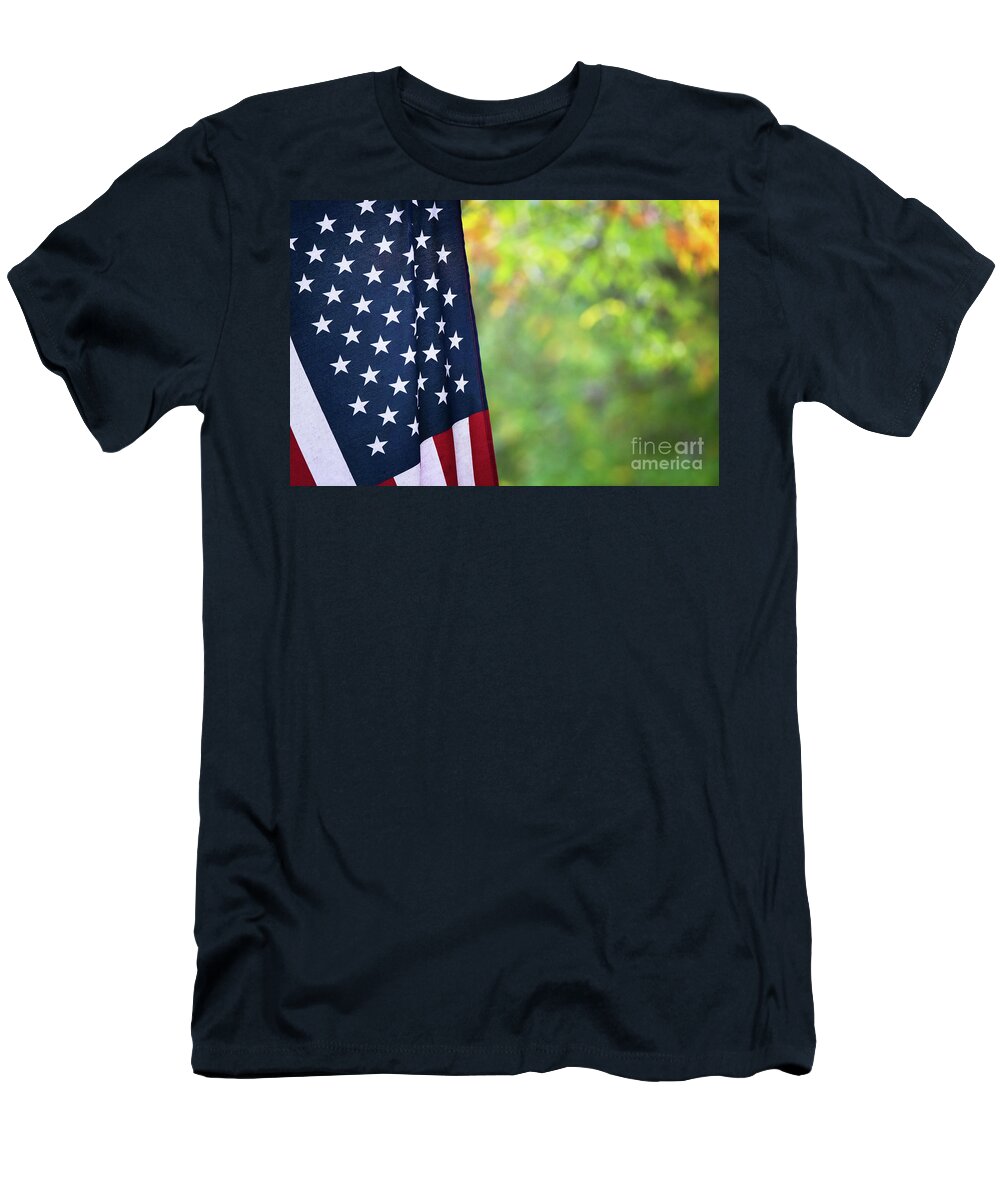 American Flag T-Shirt featuring the photograph United States Of America by Doug Sturgess