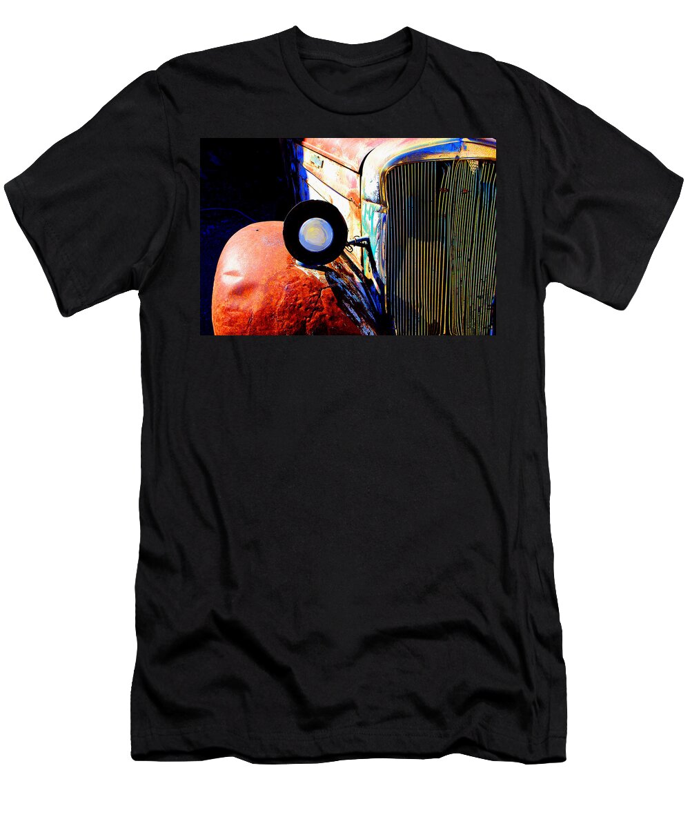 Old Cars T-Shirt featuring the photograph Beautiful Time by Marti Green