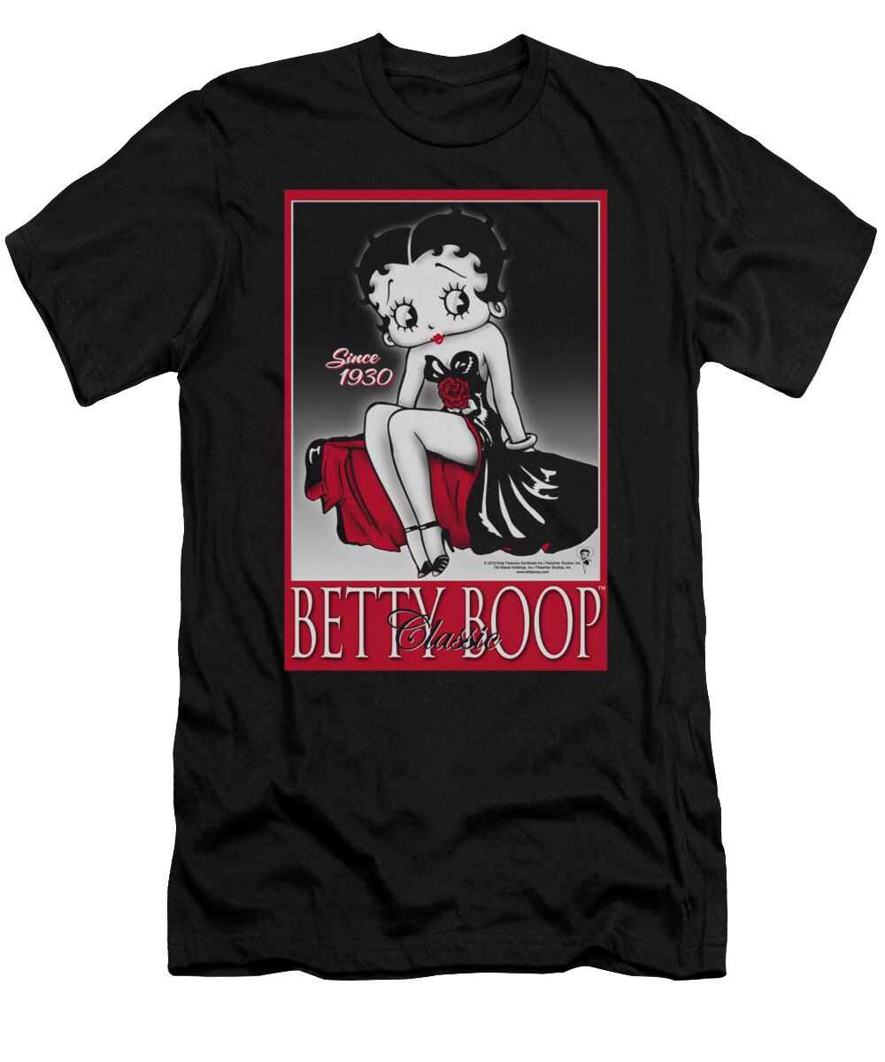Betty Boop T-Shirt featuring the digital art Boop - Classic by Brand A