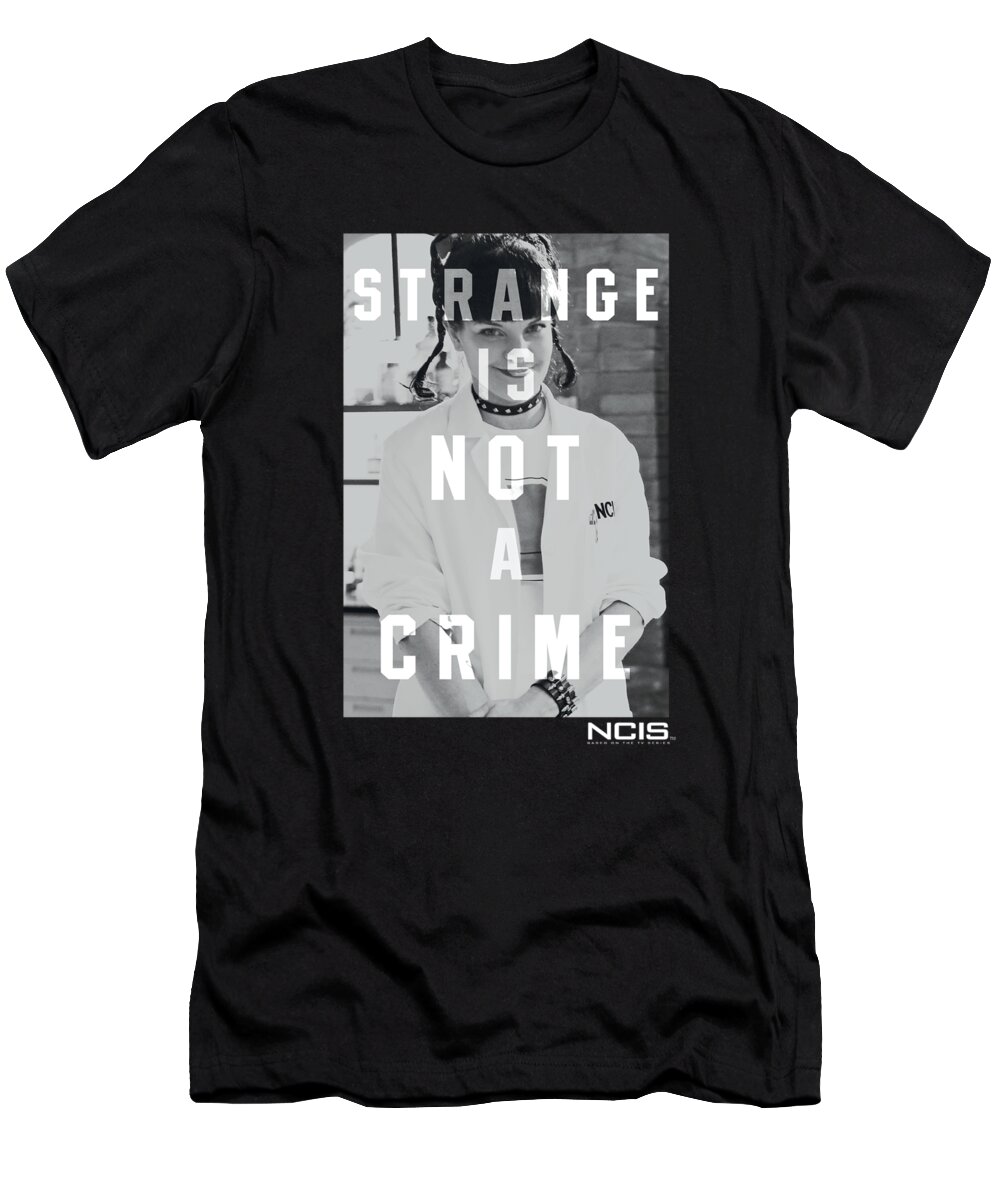  T-Shirt featuring the digital art Ncis - Strange by Brand A