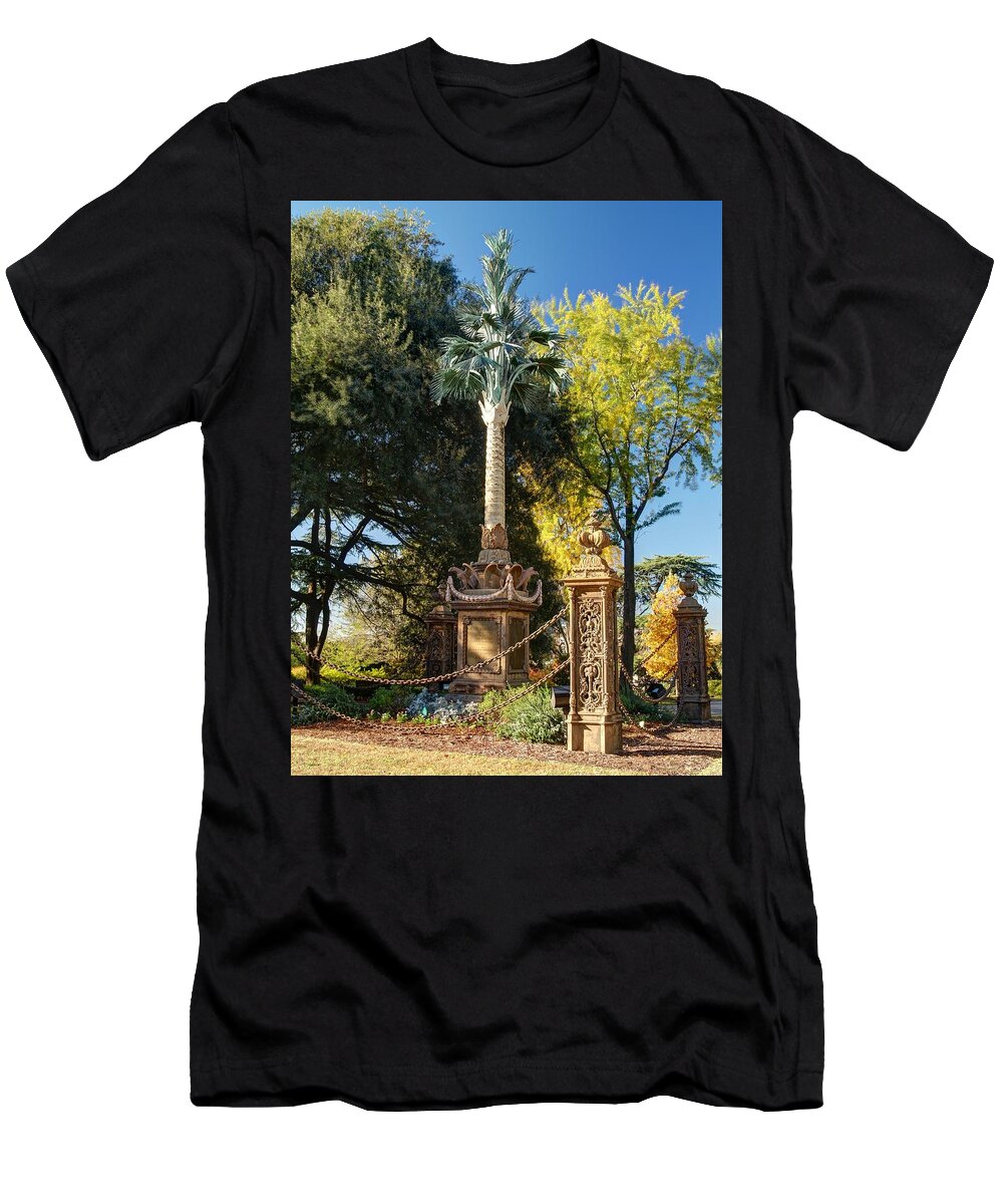 Palmetto T-Shirt featuring the photograph Palmetto Regiment Monument #1 by Charles Hite