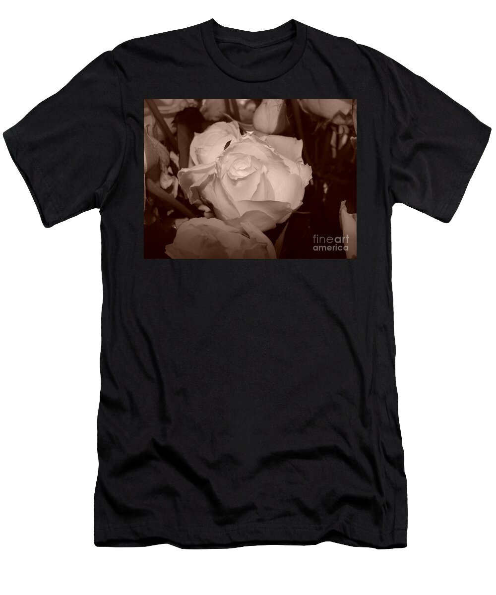 Rose T-Shirt featuring the photograph Rose #1 by Tiziana Maniezzo
