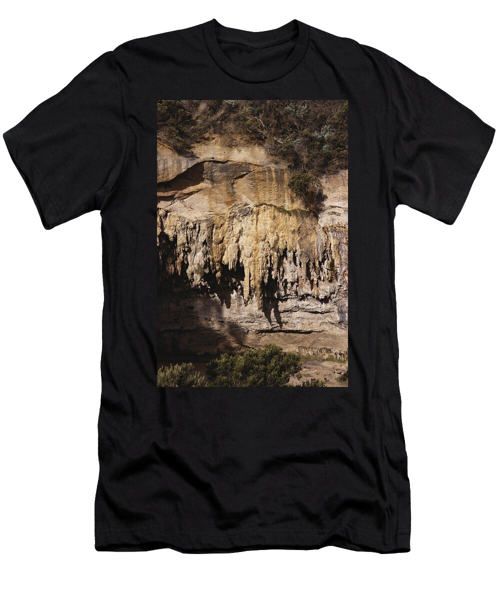 1995 T-Shirt featuring the photograph Sand Stalactites In Australia #1 by A.b. Joyce